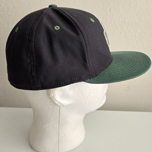 Nike True Notre Dame Clover Logo Baseball Cap Blue Green Hat M/ L Irish Celtics - Picture 5 of 9